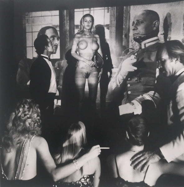 Helmut Newton: "Hugh Hefner’s Projection Room", Beverly Hills, 1986