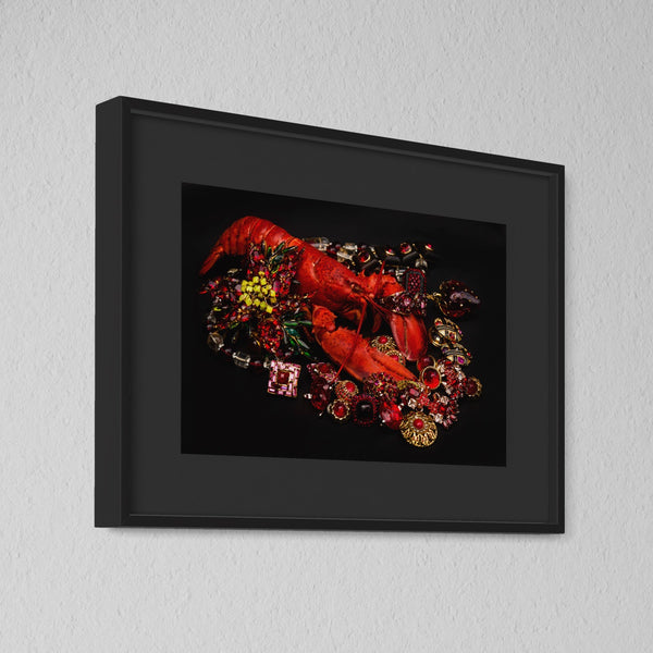 Droomfabriek IV ▪️ by INTA NAHAPETJAN ▪️Framed black wood 40 x 50 cm