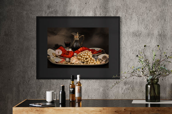 Droomfabriek VI▪️ by INTA NAHAPETJAN▪️Framed 40 x 50 cm