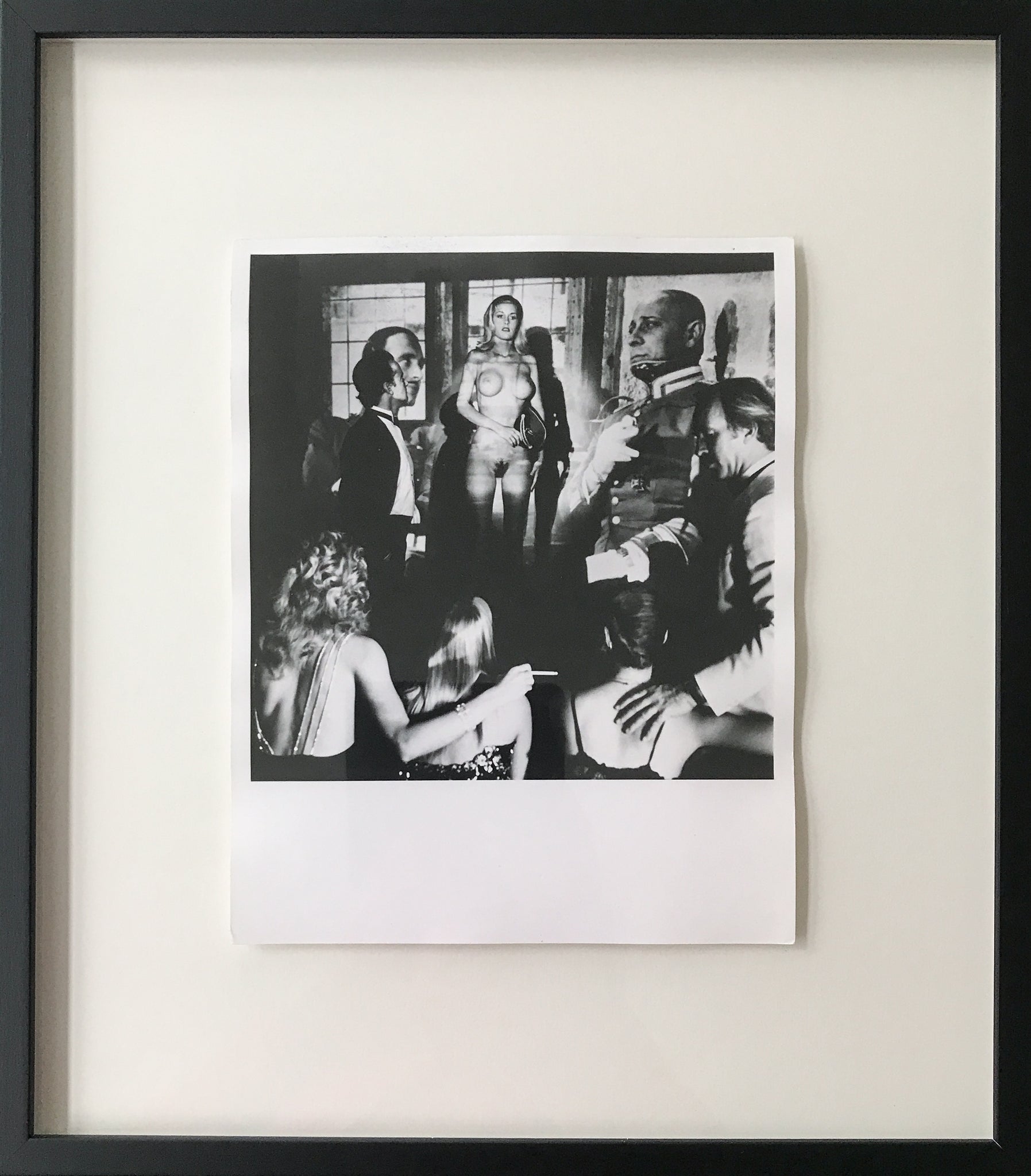 Helmut Newton: "Hugh Hefner’s Projection Room", Beverly Hills, 1986