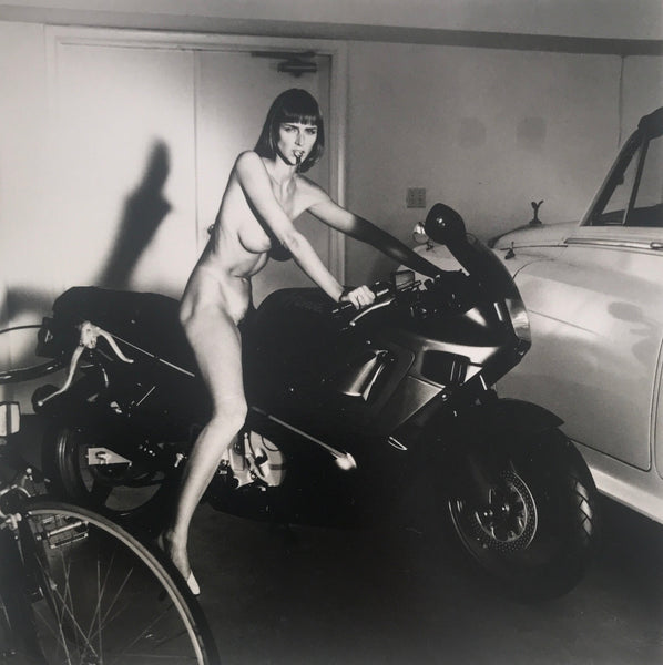 "Helmut's Angels" by Helmut Newton, Studio USA, featuring Arielle Burgelin