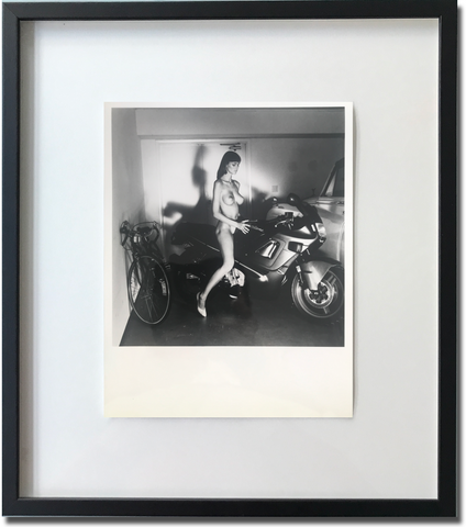"Helmut's Angels" by Helmut Newton, Studio USA, featuring Arielle Burgelin